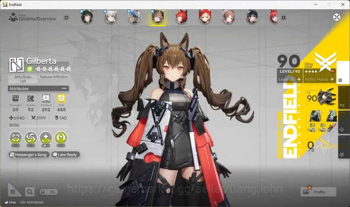 Arknights: Endfield Accounts ASIA | Lv 57|4 Limit+4 Sign (Zhuang Fangyi,Gilbert image 6