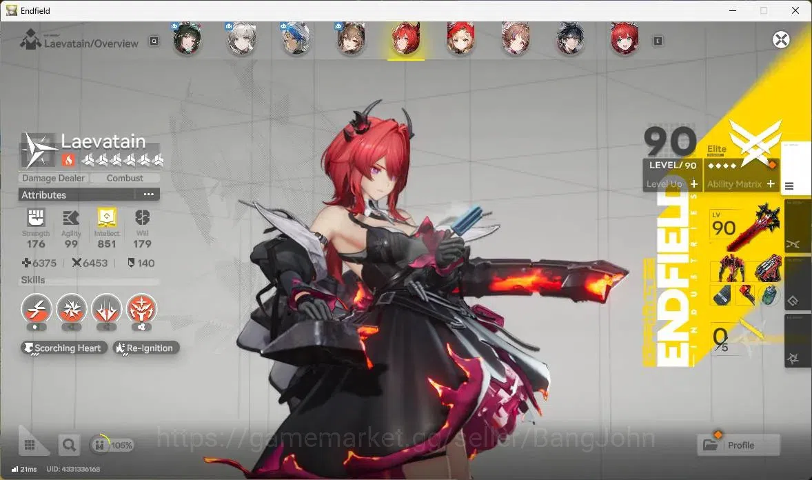 Arknights: Endfield Accounts ASIA | Lv 57|4 Limit+4 Sign (Zhuang Fangyi,Gilbert image 7