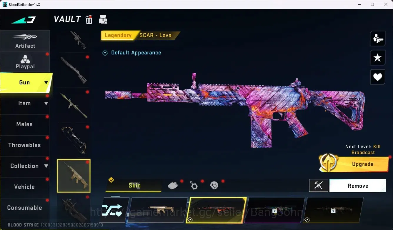 Blood Strike Accounts ASIA|Limited Butterfly Knife|4 Ultra & 10 Legendar image 10