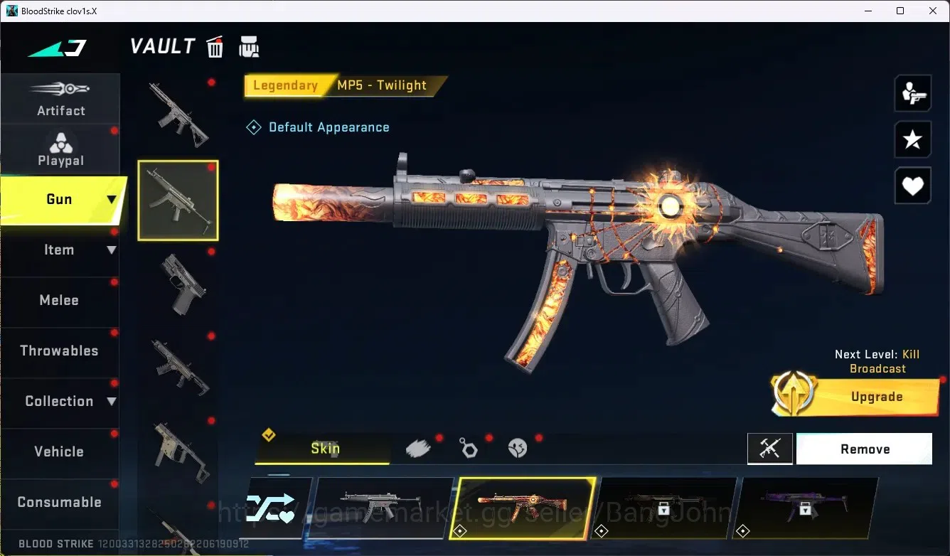 Blood Strike Accounts ASIA|Limited Butterfly Knife|4 Ultra & 10 Legendar image 3