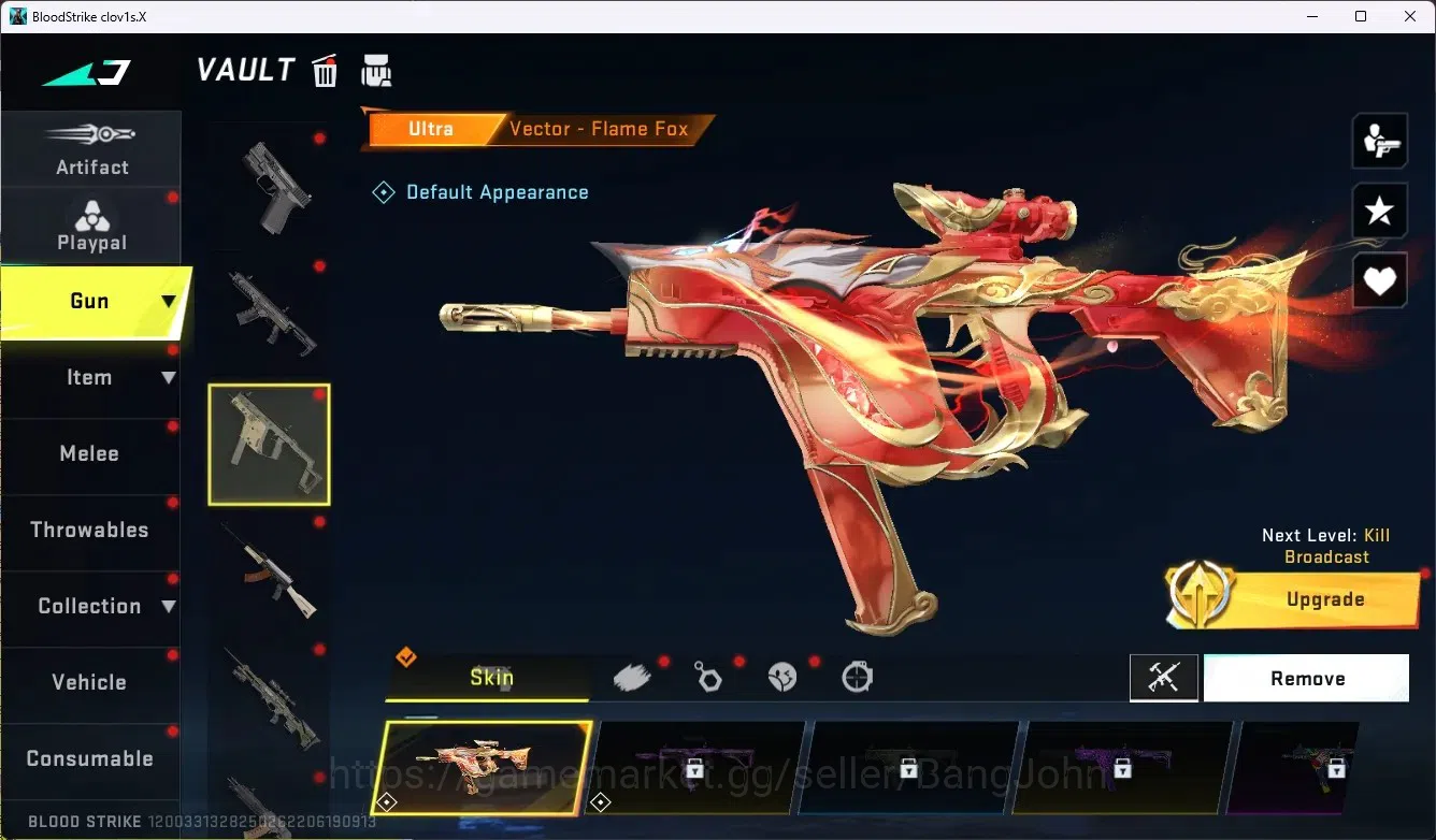 Blood Strike Accounts ASIA|Limited Butterfly Knife|4 Ultra & 10 Legendar image 5