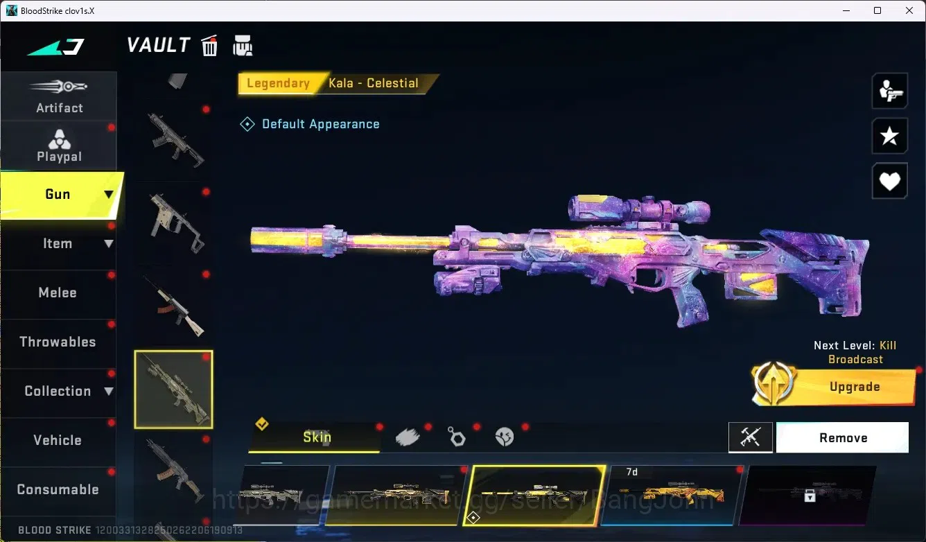 Blood Strike Accounts ASIA|Limited Butterfly Knife|4 Ultra & 10 Legendar image 6