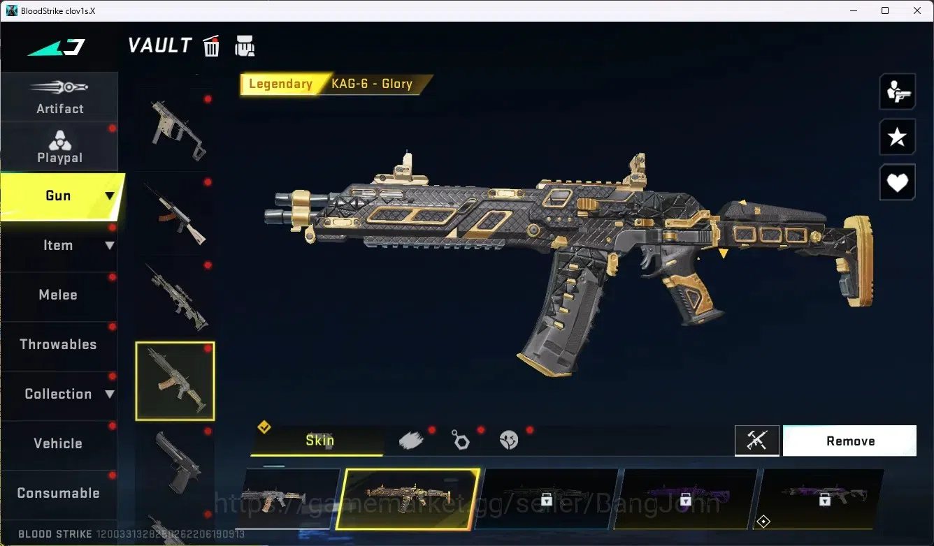 Blood Strike Accounts ASIA|Limited Butterfly Knife|4 Ultra & 10 Legendar image 7