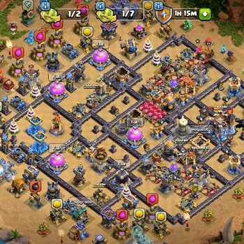 Clash of Clans Accounts High-End primal scneryth 18 maxed 6 heroes maxxed9-equipment epic max25 skin