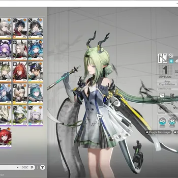 Arknights: Endfield Accounts NA/EU|Lv 54|7 SSR 2 Limited + 8(*6Weapon)| Si P1 & Typhoeus + Sign |1 SSR Selector & 2 Wp