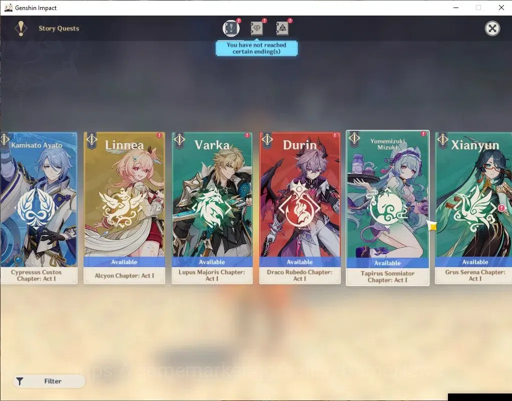 Genshin Impact Accounts ASIA |AR 56|5 Limit+6(*5WeP)|(Skirk,Raiden)+Sign,M image 14