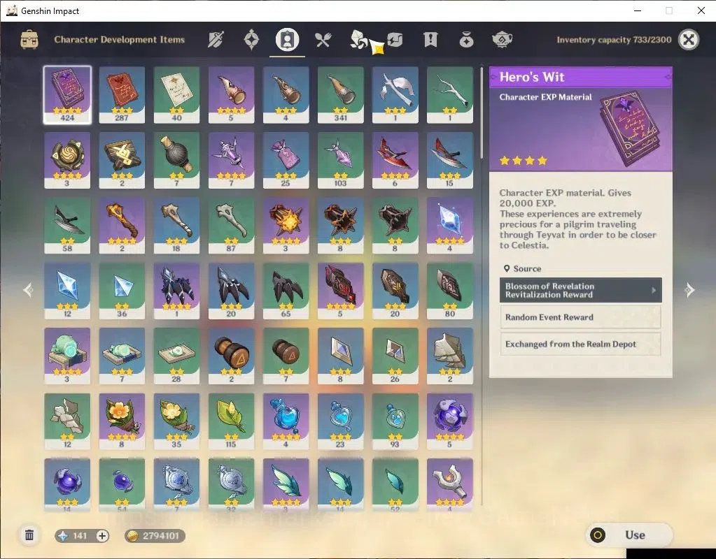 Genshin Impact Accounts ASIA |AR 56|5 Limit+6(*5WeP)|(Skirk,Raiden)+Sign,M image 7