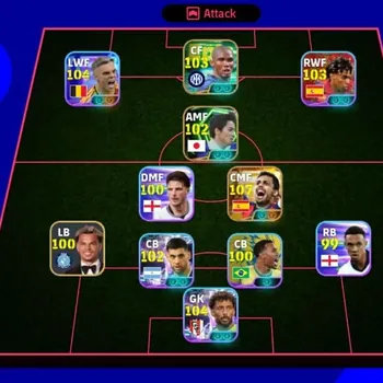 eFootball Accounts Mid-Tier M - Big Time Rodri 107 \ Vozinha 104 \ Leandro Trossard 104 \ Eto 103 \ Koller 101 \ Romero 102