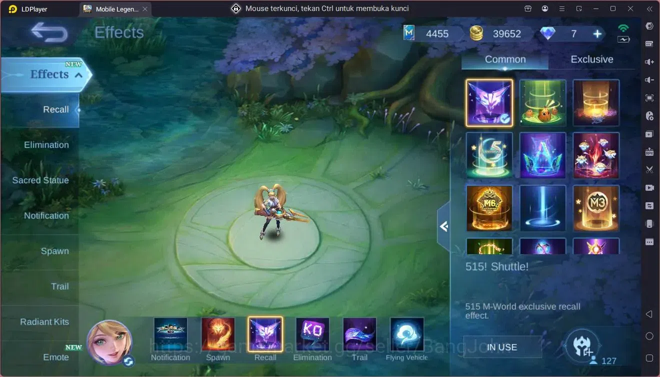 Mobile Legends: Bang Bang Accounts Global|Hero 127|Skin 261|Renowned|KOF Karina|Trans image 14