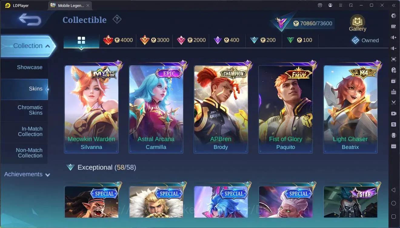 Mobile Legends: Bang Bang Accounts Global|Hero 127|Skin 261|Renowned|KOF Karina|Trans image 2