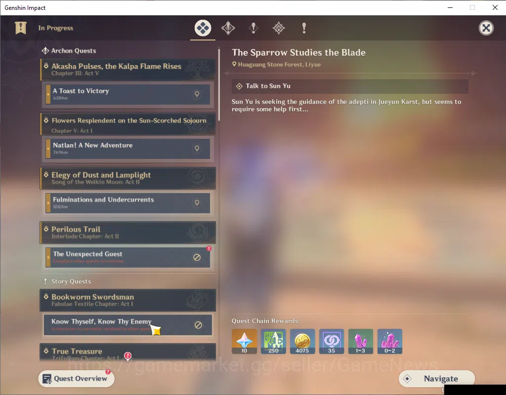 Genshin Impact Accounts ASIA|AR 55|5 Limited+4(*5Weapon)|Prime Team Flins| image 5