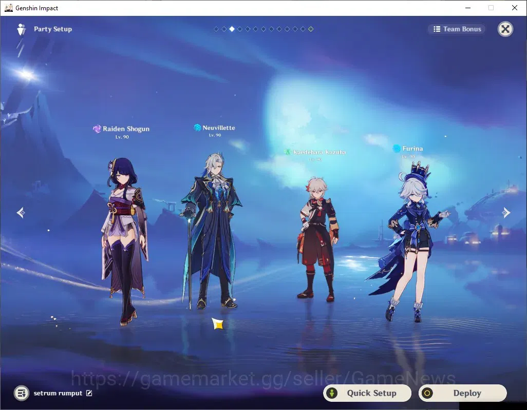Genshin Impact Accounts ASIA|AR 60|End Game|30Limit+28(*5Wep)|PremTeam (Sk image 11