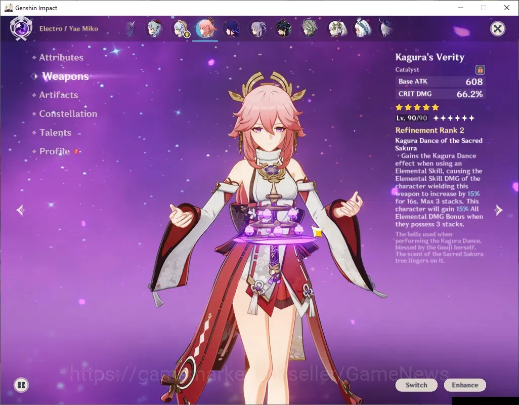 Genshin Impact Accounts ASIA|AR 60|End Game|30Limit+28(*5Wep)|PremTeam (Sk image 17