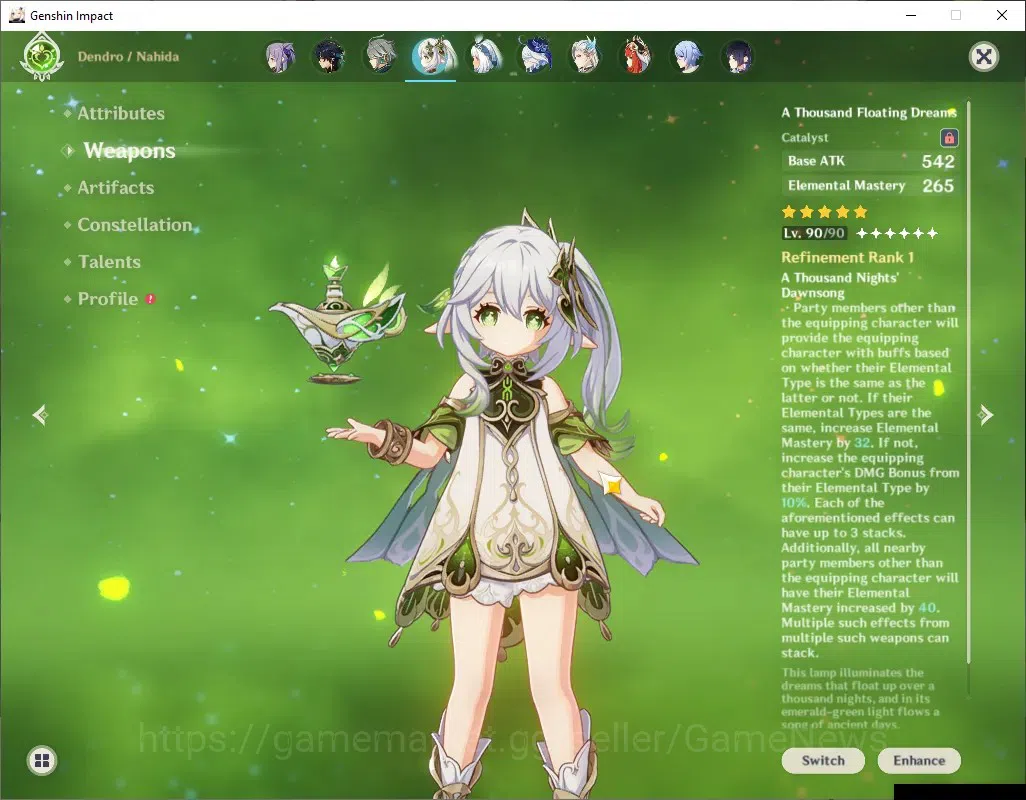 Genshin Impact Accounts ASIA|AR 60|End Game|30Limit+28(*5Wep)|PremTeam (Sk image 20
