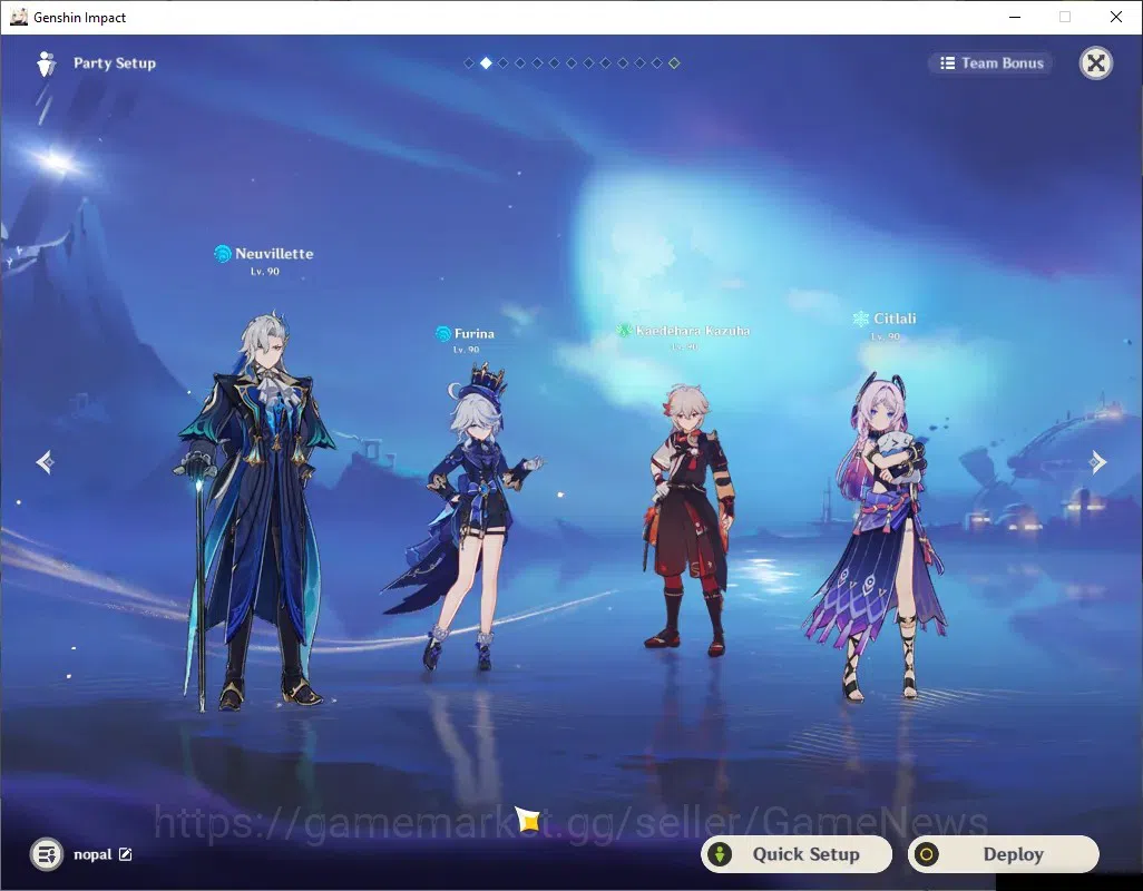 Genshin Impact Accounts ASIA|AR 60|End Game|30Limit+28(*5Wep)|PremTeam (Sk image 6