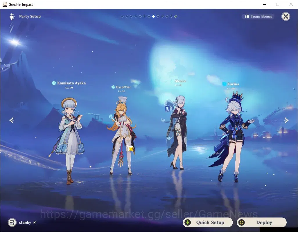 Genshin Impact Accounts ASIA|AR 60|End Game|30Limit+28(*5Wep)|PremTeam (Sk image 8