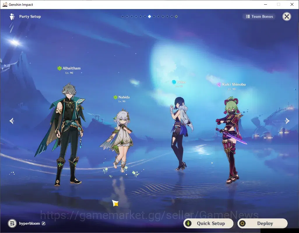 Genshin Impact Accounts ASIA|AR 60|End Game|30Limit+28(*5Wep)|PremTeam (Sk image 9