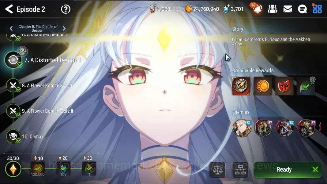 Epic Seven Accounts Global|UnVerif|Ready Gacha 6k Mystic Medal|9 ML(BH image 17