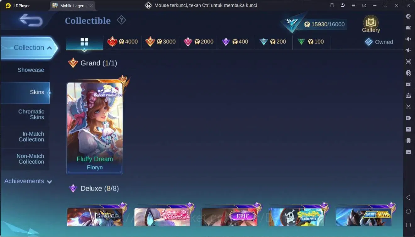 Mobile Legends: Bang Bang Accounts Global|Hero 57|Skin 76|Seasoned|Sanrio Floryn|Spon image 12