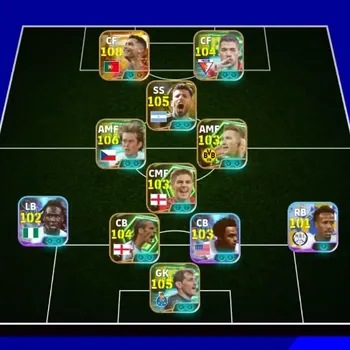 eFootball Accounts Legends & Iconic Players Mobile|PW 3214|Epic Cristiano Ronaldo,Tomas Rosicky,Luis Suarez,Etc|Shwt Weston
