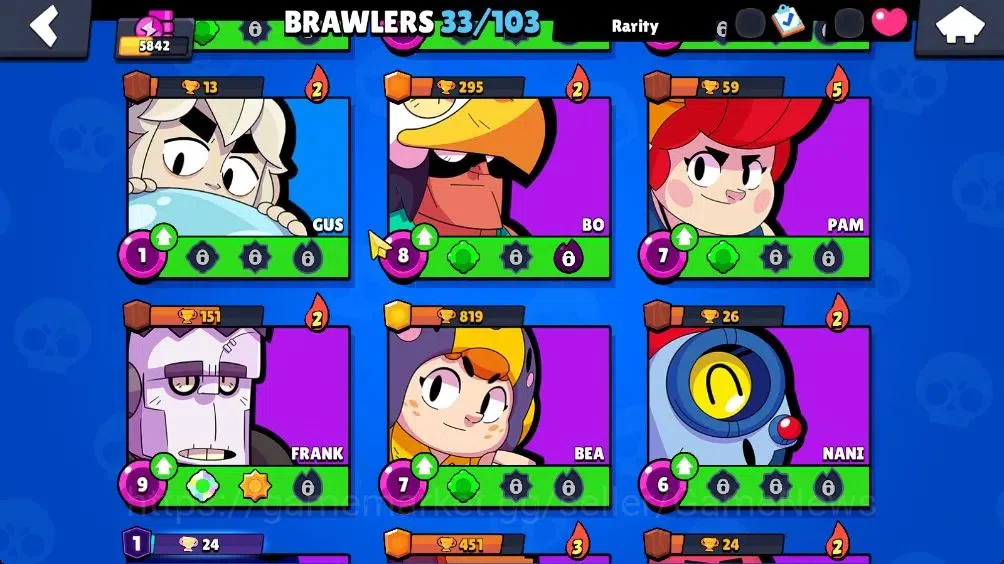 Brawl Stars Accounts 5842 Trophy|2,9K Bling|33 Brawlers 2 Max [Jessie,E image 11