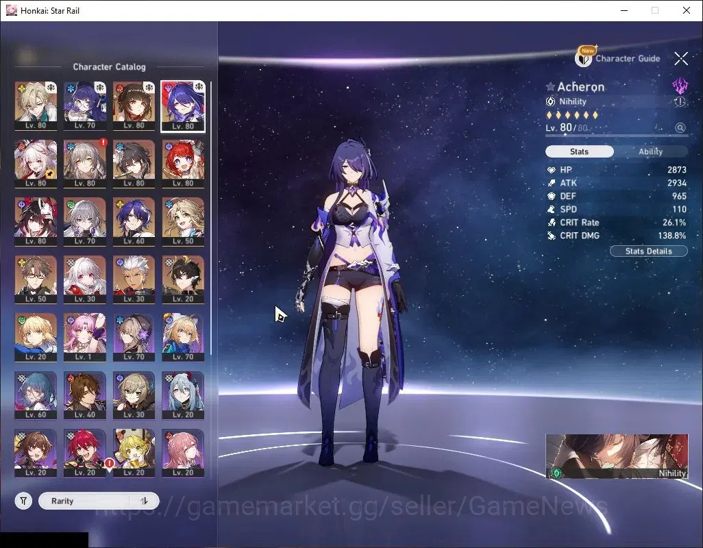 Honkai Star Rail Accounts Asia|TL 68|11 Limited|B3+Sign,Sparxie,Saber,Lingsh image 4