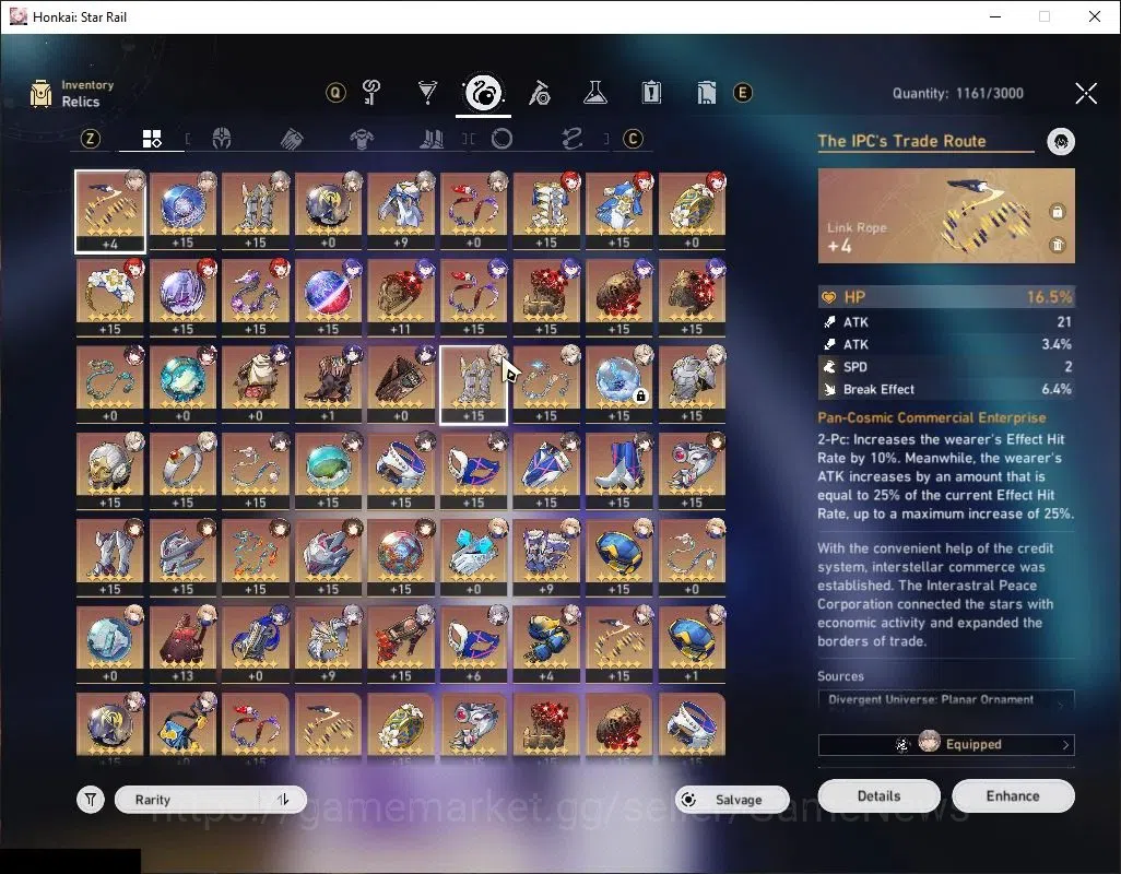 Honkai Star Rail Accounts Asia|TL 68|11 Limited|B3+Sign,Sparxie,Saber,Lingsh image 8