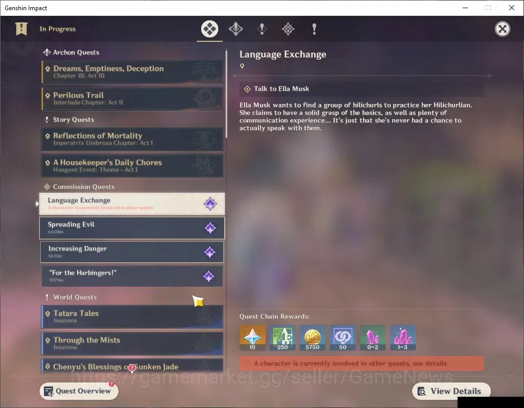 Genshin Impact Accounts Asia|AR 47|1 Limited+2(*5Weapon)|[Xiao],Tighnari,D image 10