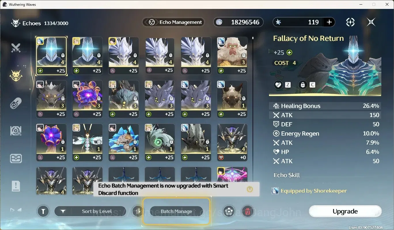 Wuthering Waves Accounts Others SEA|UL 49|Rank 5|4 Char Limited [Denia]+Sign,Phrolova Rc3,Shorekeeper,Rebecca| Mc Female 13