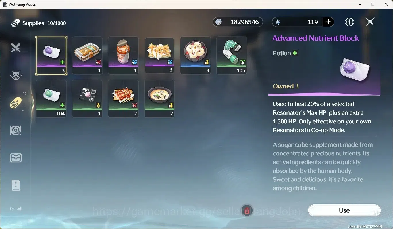 Wuthering Waves Accounts Others SEA|UL 49|Rank 5|4 Char Limited [Denia]+Sign,Phrolova Rc3,Shorekeeper,Rebecca| Mc Female 14