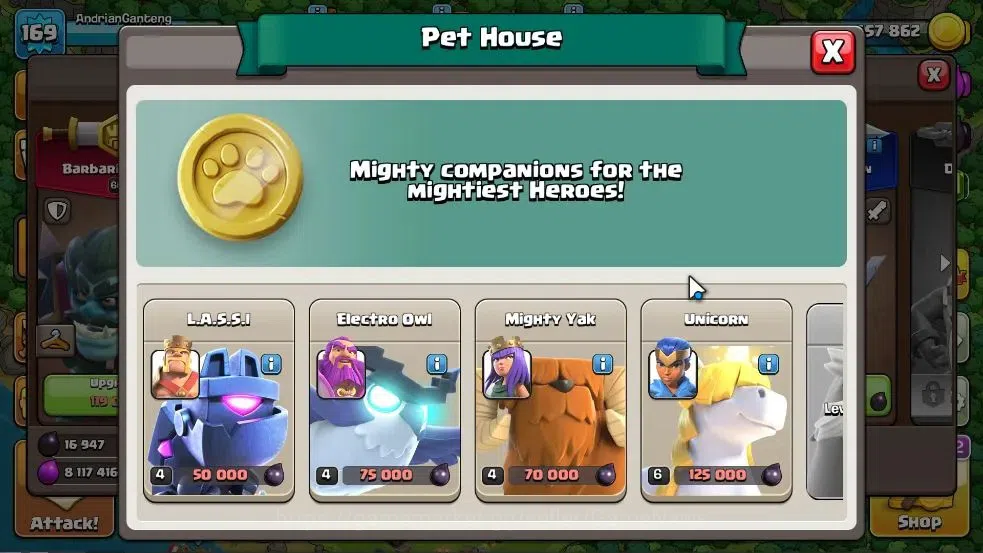 Clash of Clans Accounts LV 169|TH 14-BH 8|HH 8|Limited Skin|BK 66,AQ 73,GW image 13