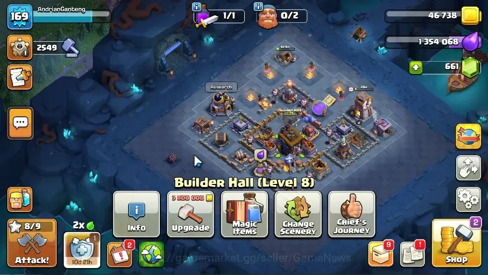 Clash of Clans Accounts LV 169|TH 14-BH 8|HH 8|Limited Skin|BK 66,AQ 73,GW image 14