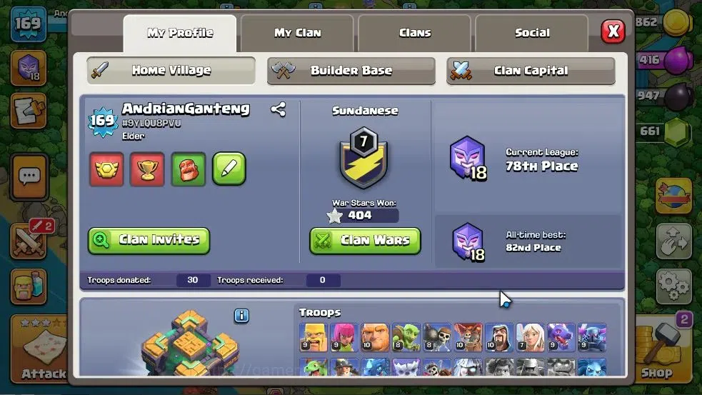 Clash of Clans Accounts LV 169|TH 14-BH 8|HH 8|Limited Skin|BK 66,AQ 73,GW image 3