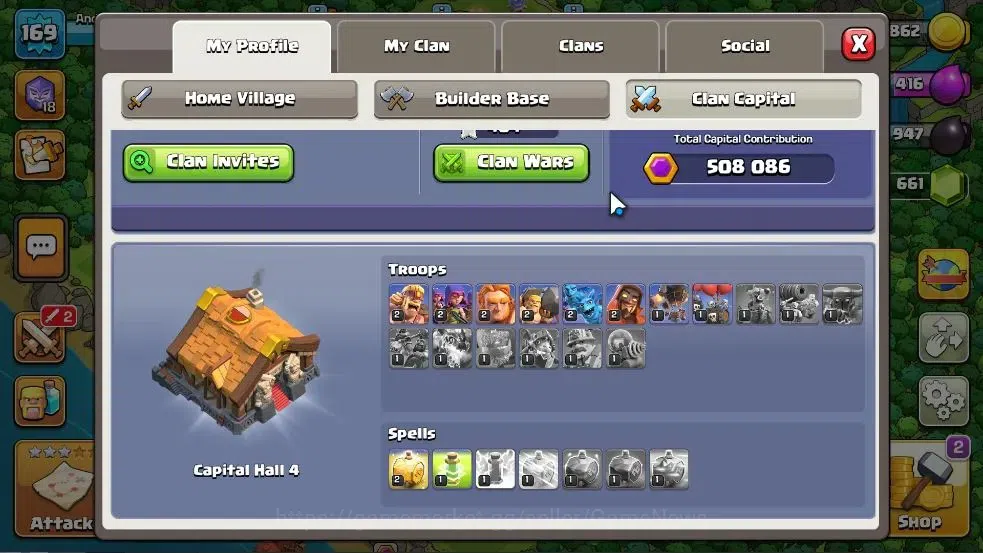 Clash of Clans Accounts LV 169|TH 14-BH 8|HH 8|Limited Skin|BK 66,AQ 73,GW image 7