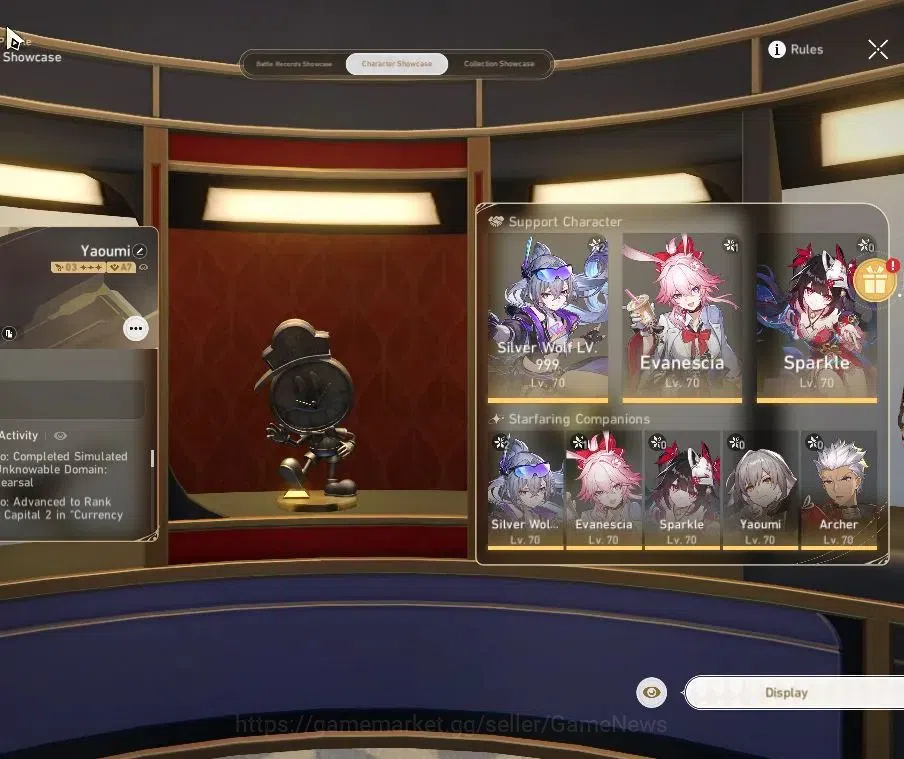 Honkai Star Rail Accounts Asia|TL 59|7 Limited|[Evanescia E1,SW 999 E2,Arche image 2