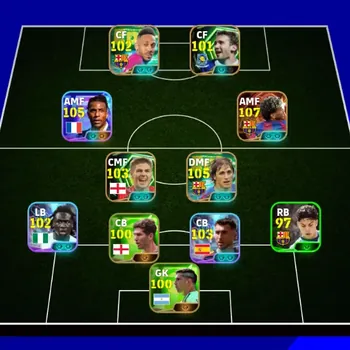 eFootball Accounts Legends & Iconic Players Mobile|PW 3161|Bigtime Lamine Yamal, Epic Edmílson, Bergkamp, Gerrard, Showtime