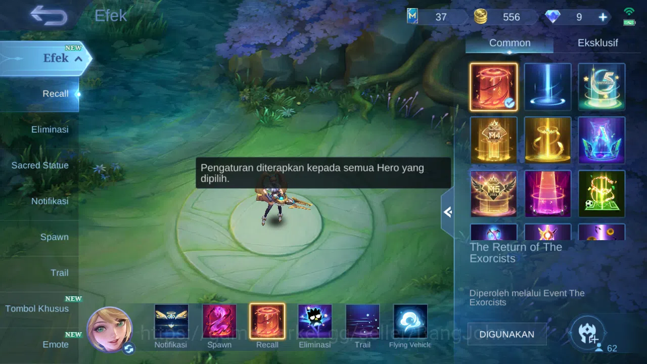Mobile Legends: Bang Bang Accounts Hero 62 Skin 161 | KOF Karina | Luckybox Change |  image 13