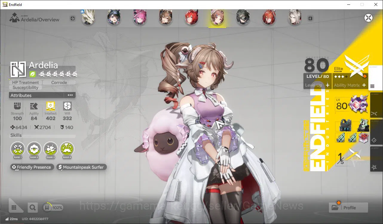 Arknights: Endfield Accounts ASIA|Lv55|10SSR(5Limit)+21(*6WP)|(Fangyi,LaevaP1,T image 10