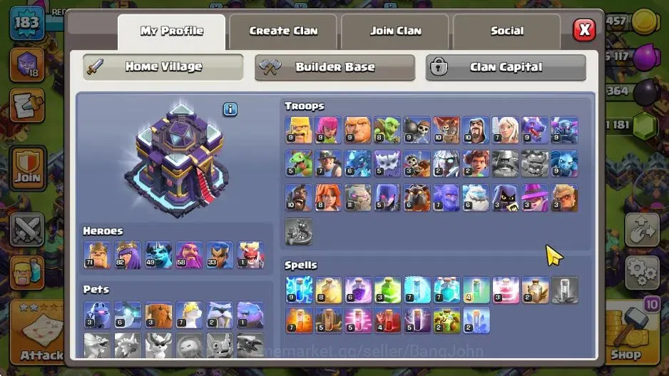 Clash of Clans Accounts Global | TH 15-BH 9|LVL 183 |HH9|BK 71,AQ 82,GW 58 image 14