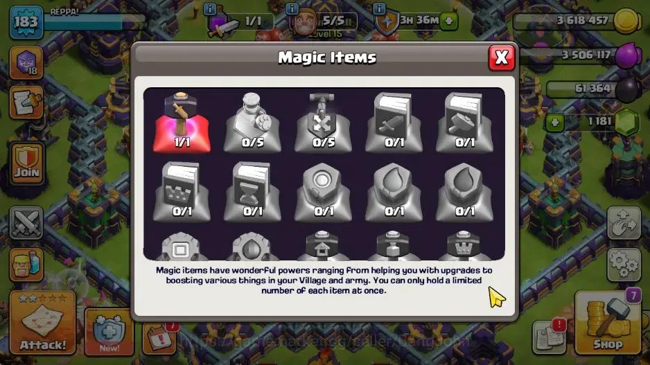 Clash of Clans Accounts Global | TH 15-BH 9|LVL 183 |HH9|BK 71,AQ 82,GW 58 image 15