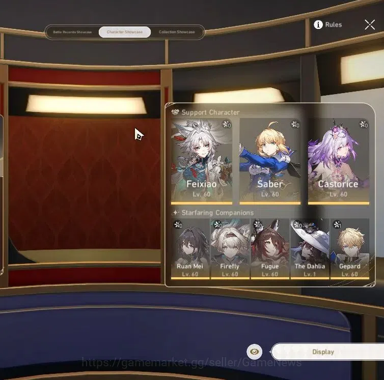 Honkai Star Rail Accounts Asia|TL 50|11 Limited|Firefly,The Dahlia,Fugue,Cas image 2