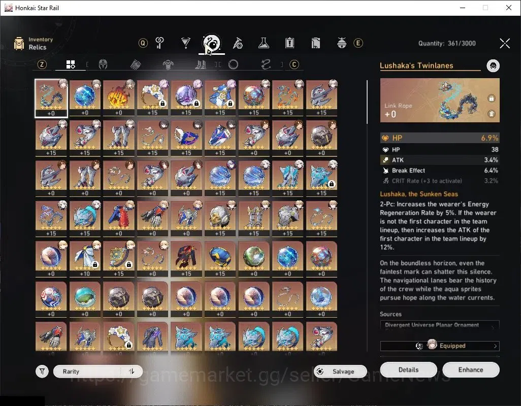 Honkai Star Rail Accounts Asia|TL 50|11 Limited|Firefly,The Dahlia,Fugue,Cas image 7