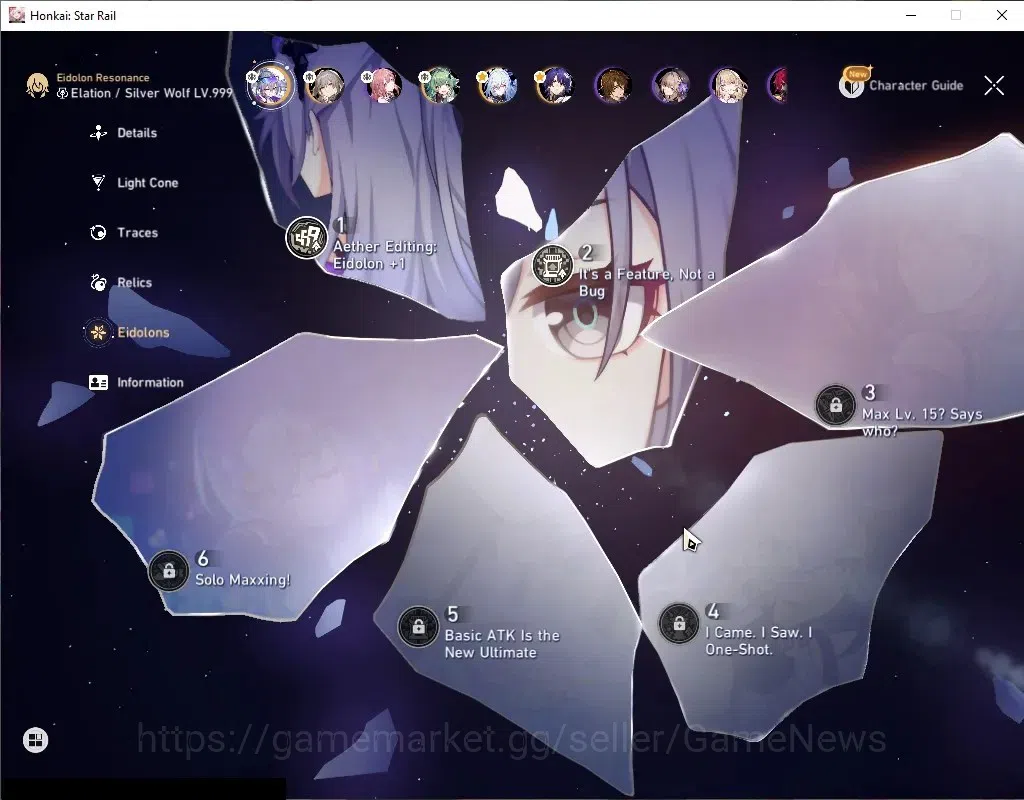 Honkai Star Rail Accounts Asia|TL 52|3 Limited|[Silver Wolf 999E2]+Sign,Jing image 5
