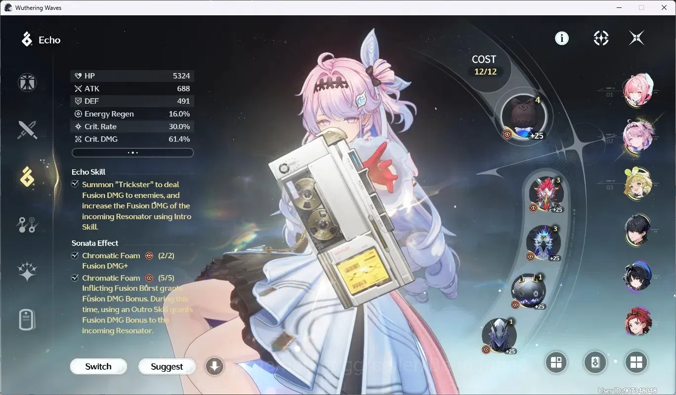 Wuthering Waves Accounts SEA|UL 55 | Rank 6 |3 Char Limited AemeathRC3+(Sig image 16