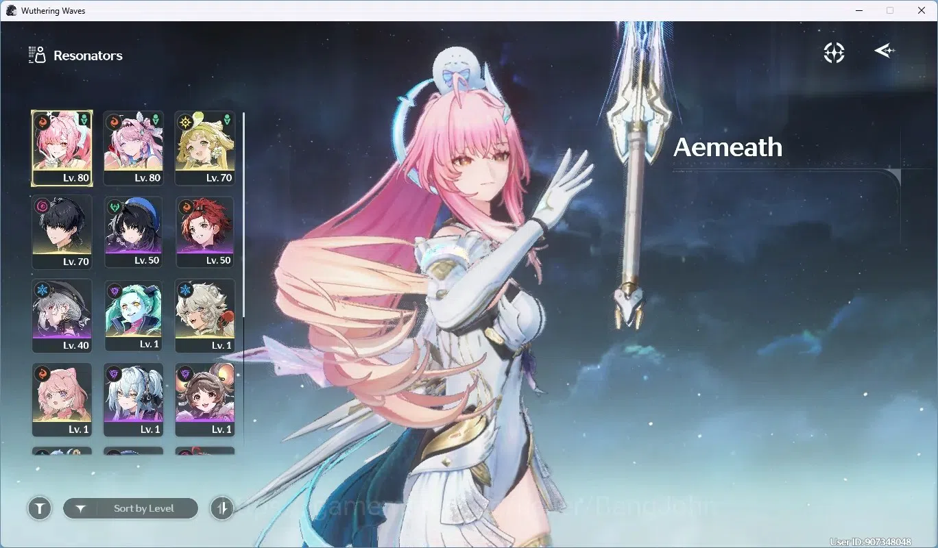 Wuthering Waves Accounts SEA|UL 55 | Rank 6 |3 Char Limited AemeathRC3+(Sig image 2