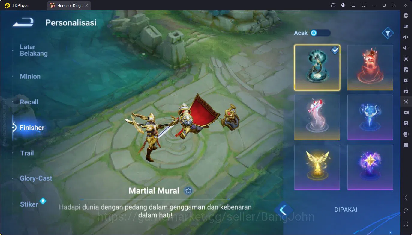 Honor of Kings Accounts Global | 112H 276S | Mythic Lady Sun | 8 LGD | Det image 8