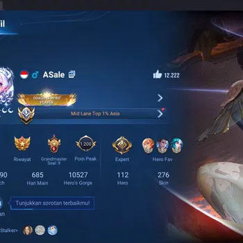 Honor of Kings Rare Skin Global | 112H 276S | Mythic Lady Sun | 8 LGD | Det image 1