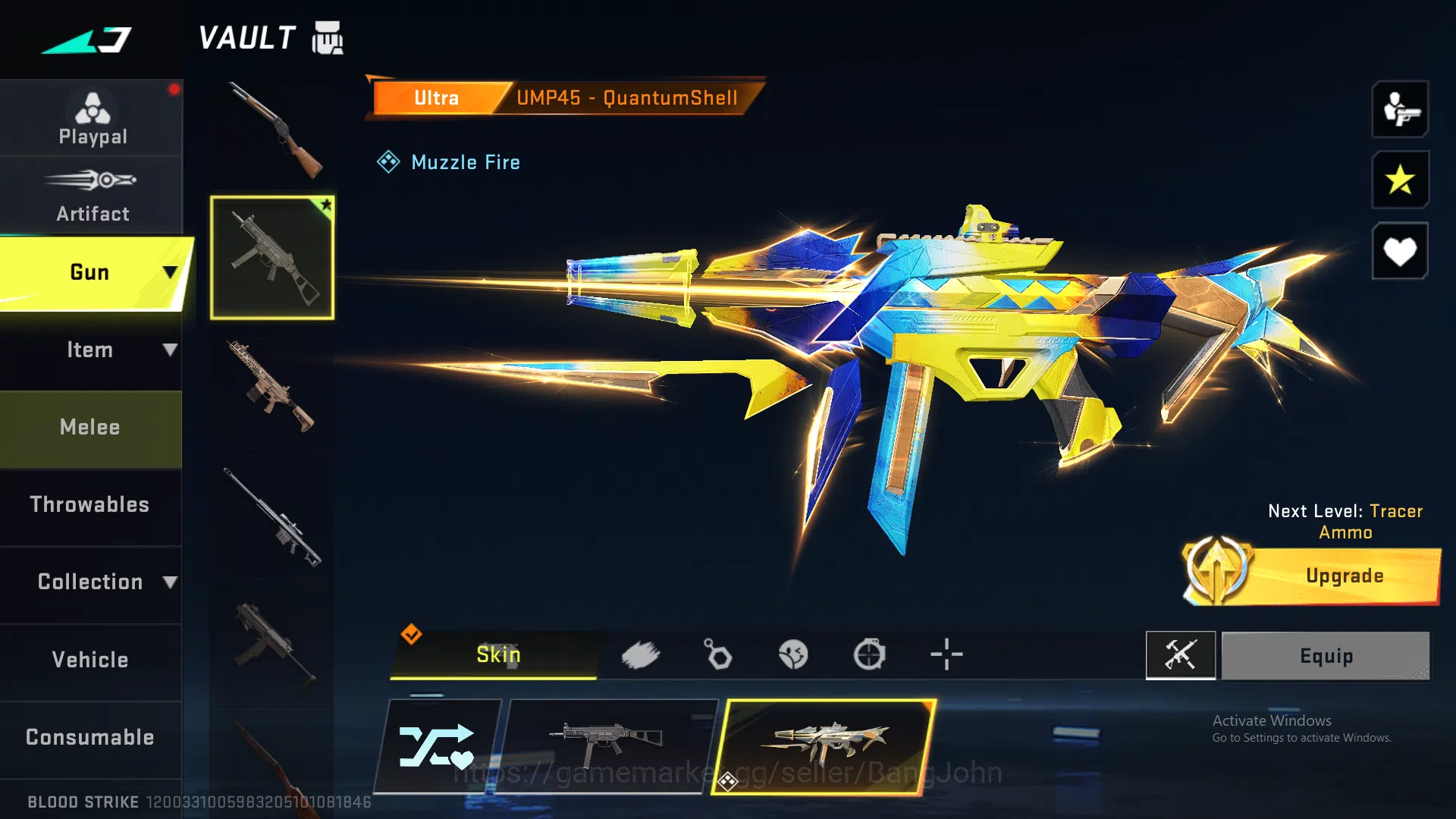 Blood Strike Accounts ASIA | UMP Ultra | M4 Legend | Origin Legend | URB image 5