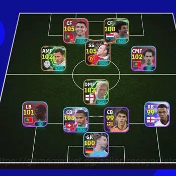eFootball Accounts Legends & Iconic Players EFOOTBALL 2027 | BROKEN CARD RUUD GULIT,RONALDO PACK,P SCHOLES,E HAZARD,M