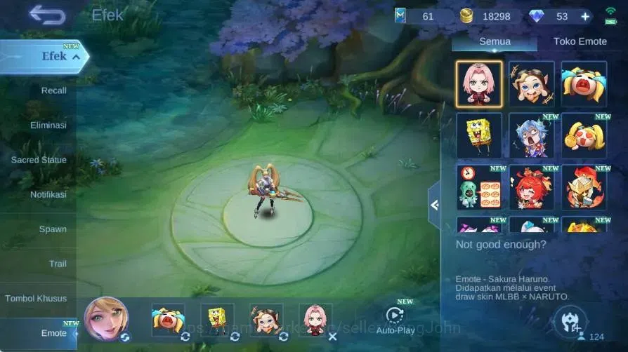 Mobile Legends: Bang Bang Accounts Global|Skin 230|Renowned|Collector Natalia|Collab  image 2